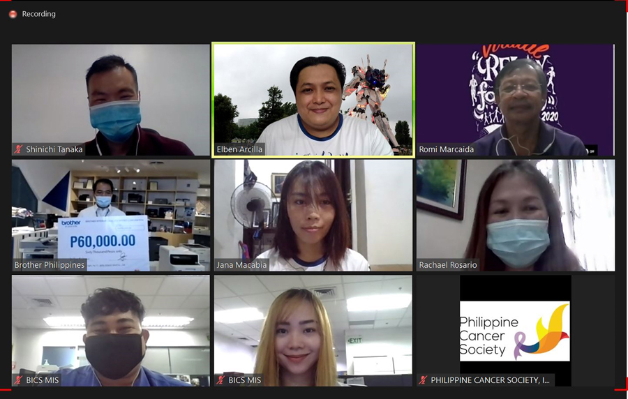 Brother Philippines supports virtual Relay For Life 2020
