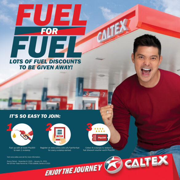 Get back on the road with Caltex Fuel for Fuel promo