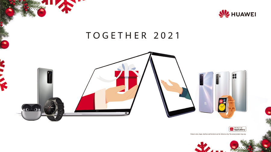 The Most Wonderful Time of the Year is made even Brighter with HUAWEI’s Together 2021 Christmas Promo
