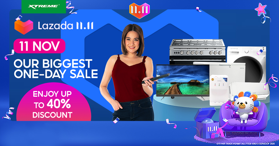 Discounts up to 40% off Are up for Grabs in This Xtreme Appliances 11.11 Sale Event