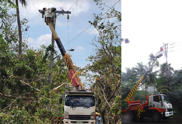 Meralco Works Round-the-Clock to Restore Power in Typhoon-Hit Areas