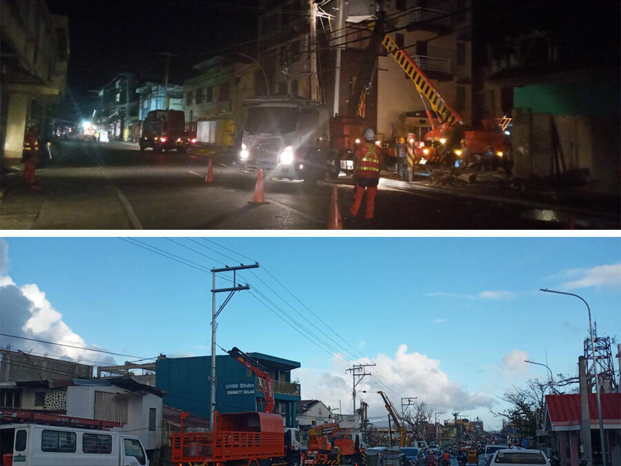 Meralco aids power restoration in typhoon-hit Catanduanes