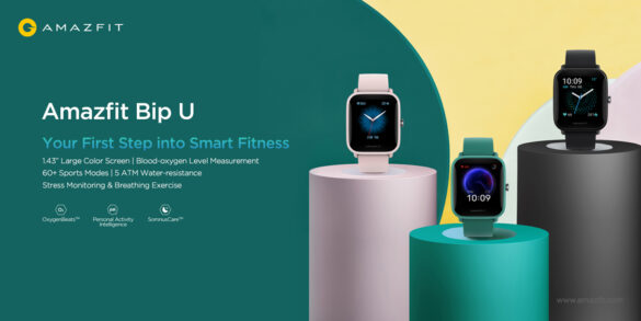 Step into smart fitness with Amazfit Bip U, to launch exclusively on Shopee starting November 23