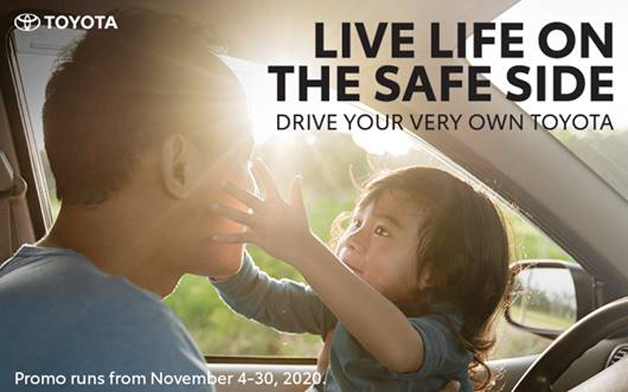 Toyota deals help you Live Life on the Safe Side and offer special support for Toyota customers
