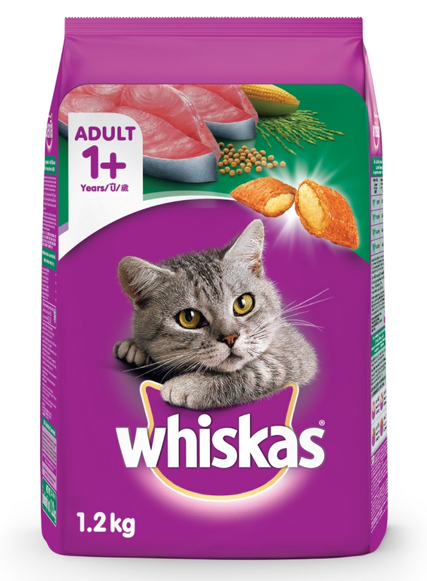 Buy Whiskas Adult Tuna Flavor Dry Cat Food 1.2kg on Shopee
