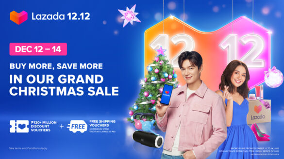 Share more happiness this holiday with Lazada’s 12.12 Grand Christmas Sale