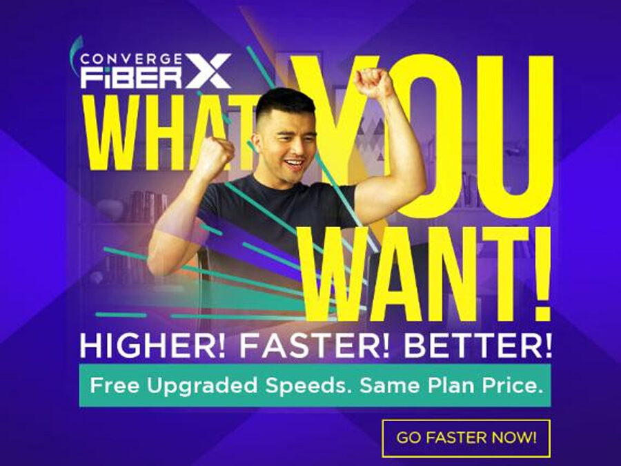 Converge Continues Joint Celebration of 1M Subscribers, Christmas with Even More Free Speed Upgrades