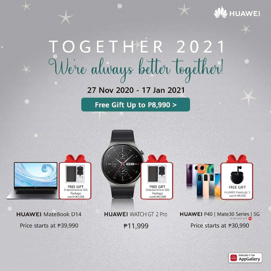 #HUAWEITogether2021: Best Wishes for a New Year