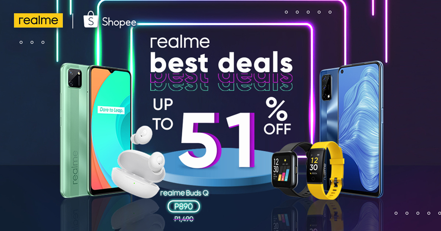 Santa Claus in bright yellow: realme offers up to 51% discount at Shopee’s 12.12 Big Christmas Sale