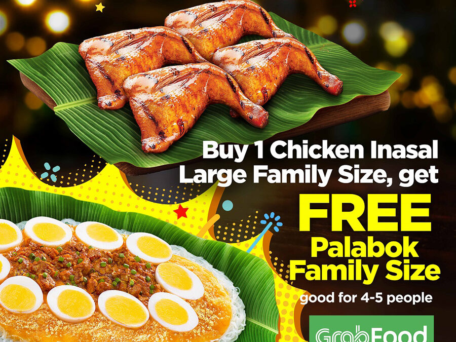 Mang Inasal Take-out and Delivery Blowout runs anew from December 18 to 28, 2020