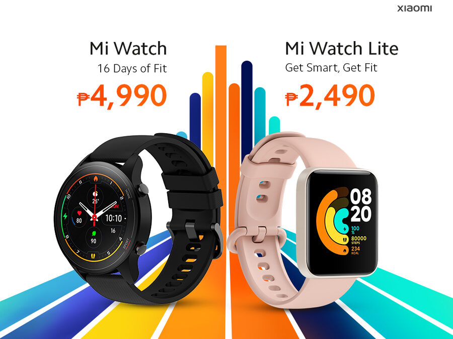 Xiaomi introduces Mi Watch and Mi Watch Lite in the Philippines
