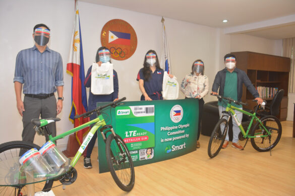 Smart, PH Olympic Committee equip athletes with bikes, livelihood in pandemic