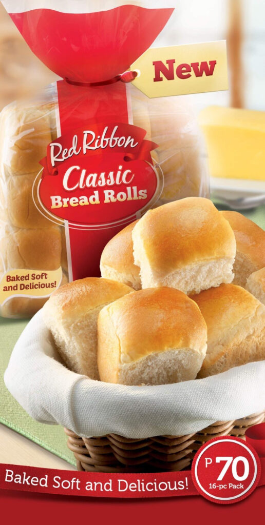 Red Ribbon introduces its NEW Classic Bread Rolls