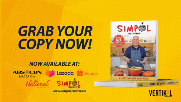 Chef Tatung Sarthou and NutriAsia team up to release SIMPOL The Cookbook
