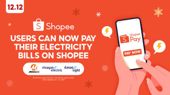 Shopee Offers a More Seamless Way for Users to Pay Electricity Bills Through ShopeePay