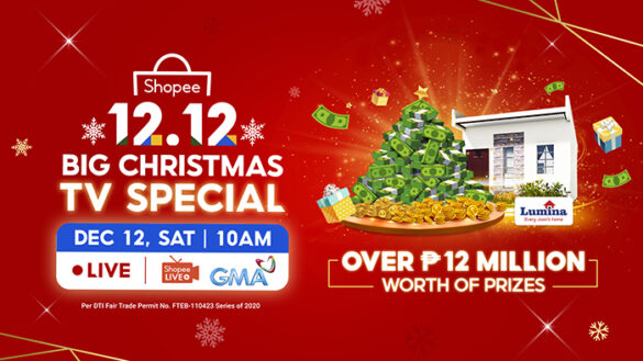 Viewers can tune in to GMA on December 12 to win over ₱2 million in cash, a house and lot, and other prizes