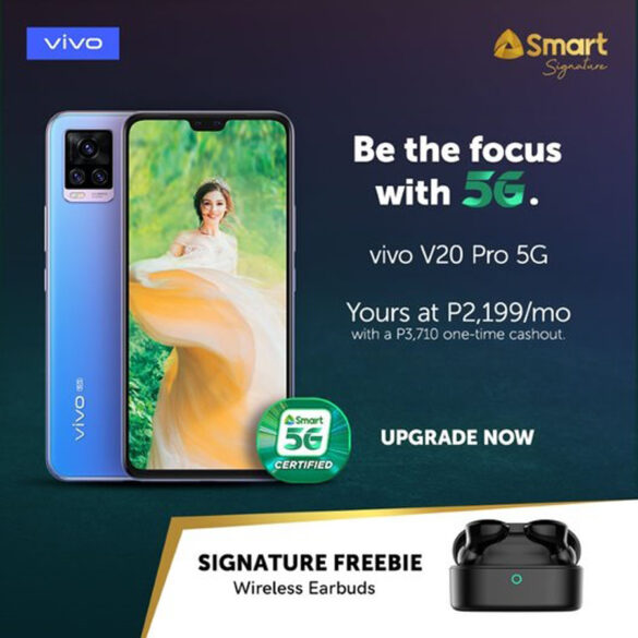 Thinnest 5G smartphone vivo V20 Pro now available with Smart Signature Plans