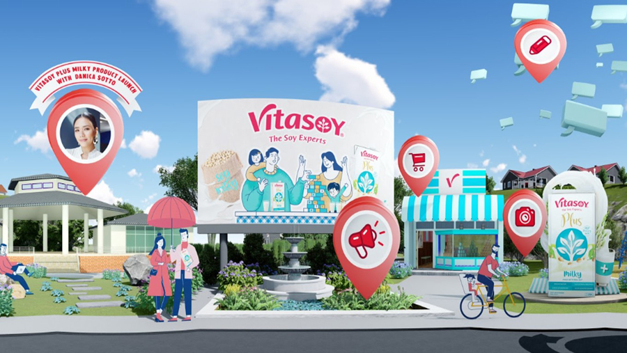 Fun games, recipe ideas and prizes await visitors of Vitasoy’s virtual town
