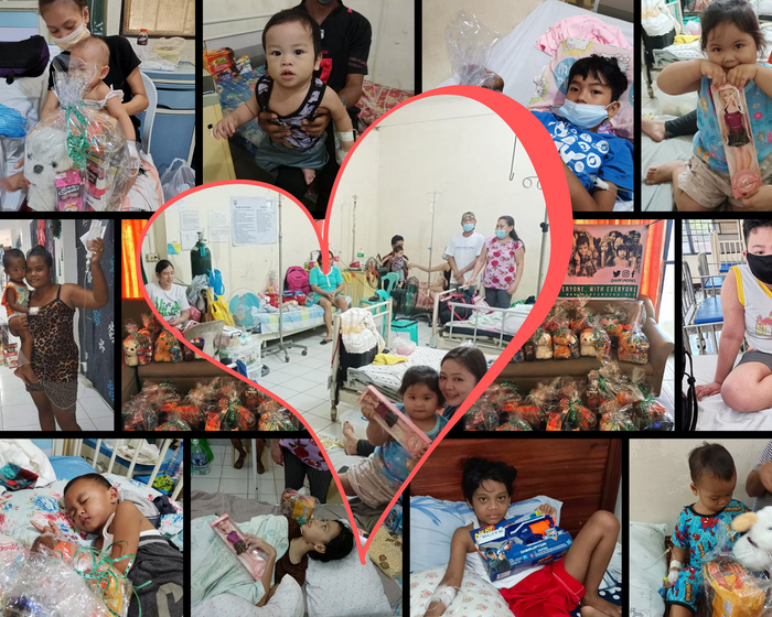 AIRFUNDING, Makes Christmas Memorable for Sick Children in Central Luzon through Christmas Gift-giving Project