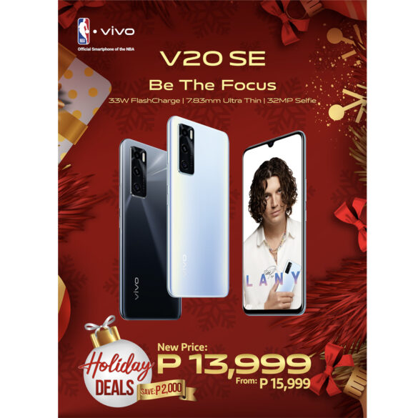 vivo V20 SE gets P2000 discount with vivo holiday deals
