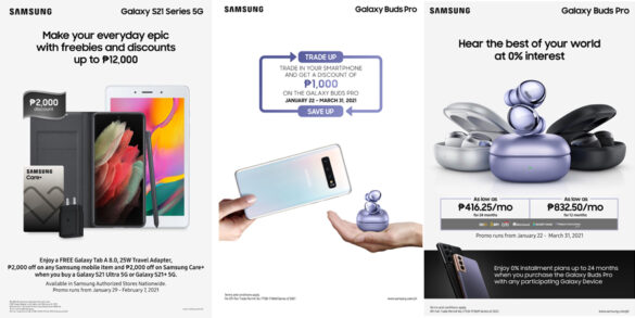 Create EPIC experiences with the new SAMSUNG Galaxy S21 Series 5G and Galaxy Buds Pro, now available in PH stores!