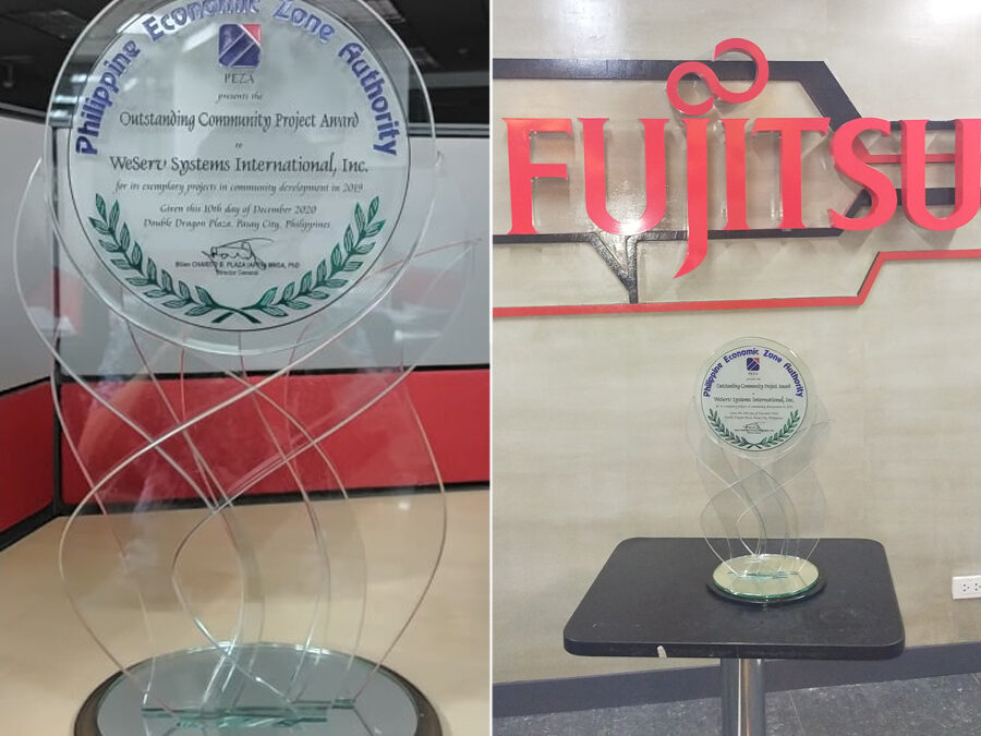 Fujitsu Global Delivery Center in the Philippines Recognized by PEZA for Community Outreach Programs