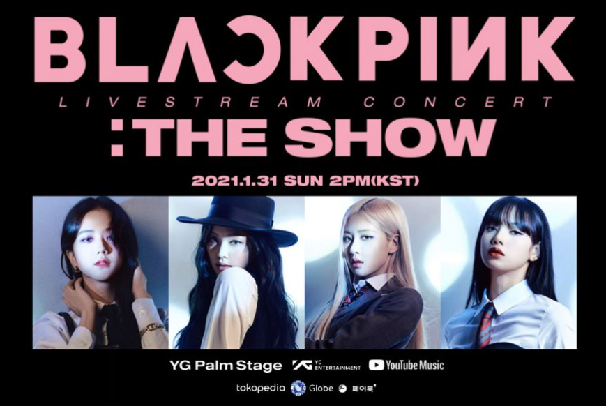 In 2021, Globe and BLACKPINK bring you the reinvented concert experience. Catch the Globe Telecom: YG PALM STAGE - 2021 BLACKPINK: THE SHOW on YouTube on January 31, 2021 at 2pm (KST).