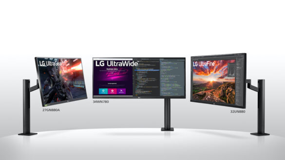 LG Takes Work From Home to the Next Level with Ergo Monitors