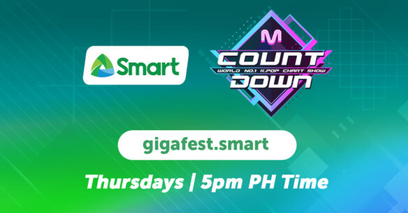 Smart boosts your K-Life with weekly exclusive streaming of M COUNTDOWN