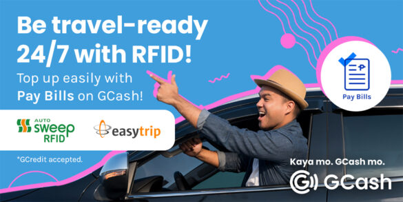 Autosweep & EasyTrip RFID loading quicker with GCash