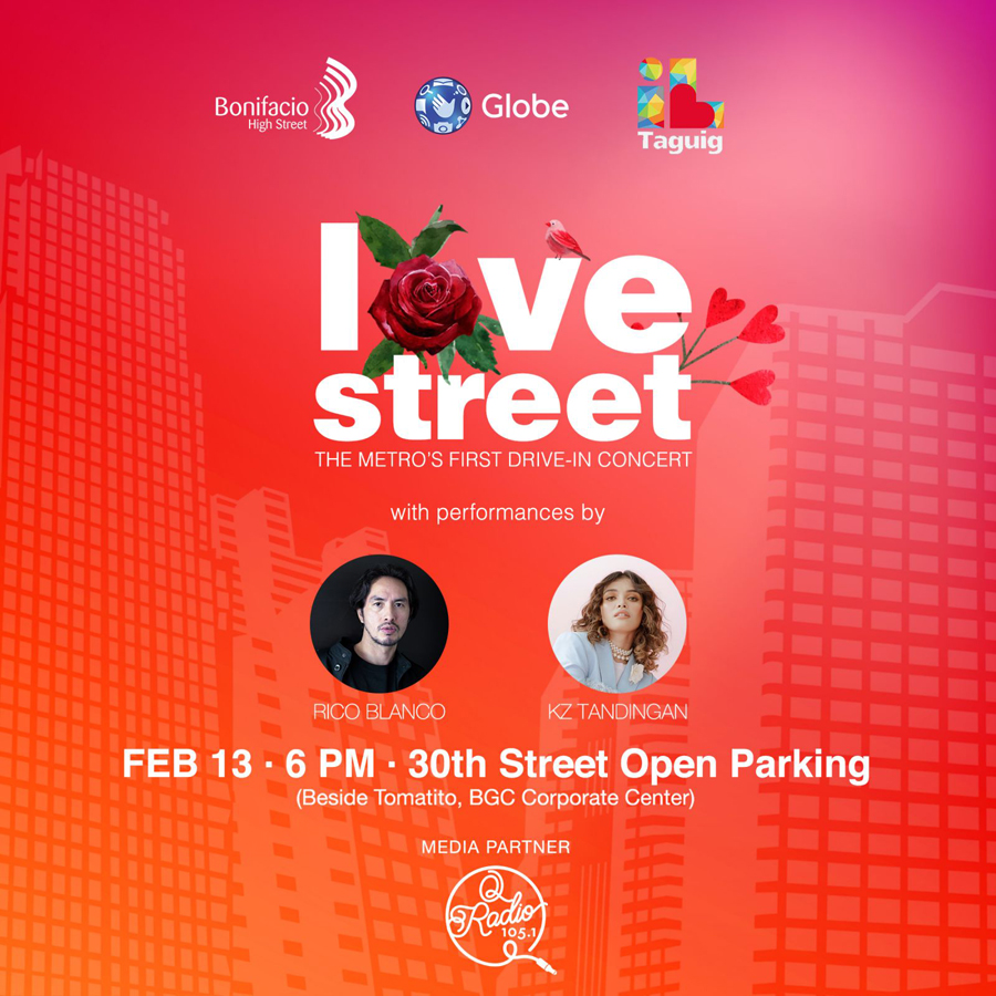BGC Celebrates Love in All its Forms this Valentine’s with the First-Ever Drive-in Concert in the Metro