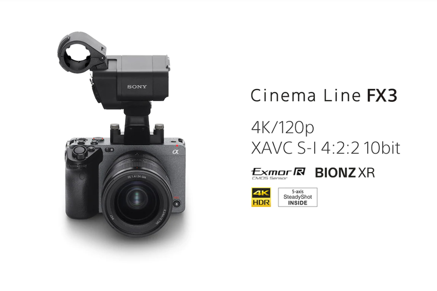 Sony Launches FX3 Full-Frame Camera with Cinematic Look and Enhanced Operability for Creators