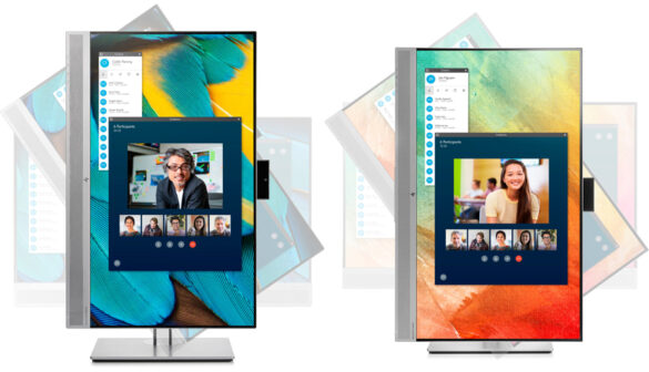 HP Display Monitors — whether for conferencing or docking, the right tools for working from home