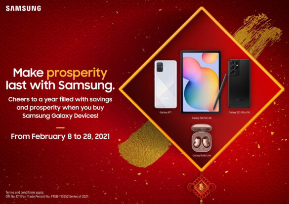 Make Prosperity and Love last with SAMSUNG’s Chinese New Year and Valentine’s Day Promos