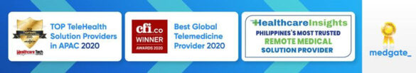 Medgate Philippines named one of the top Telehealth Providers in Asia Pacific