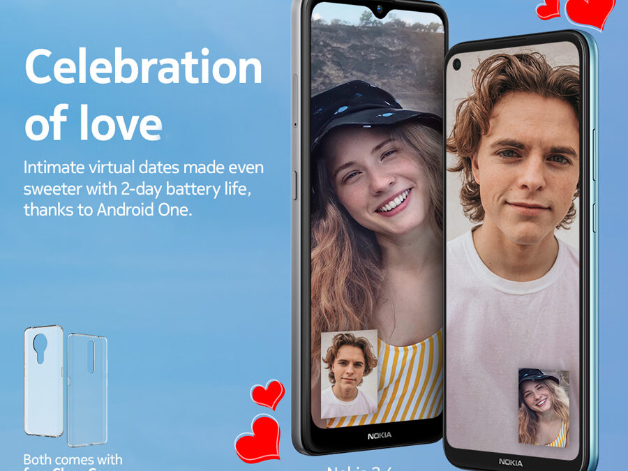 Celebrate love with special price cuts on Nokia 2.4 and Nokia 3.4 right in time for Valentine’s Day