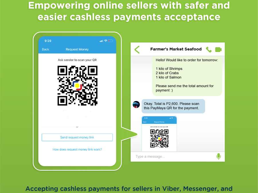 PayMaya empowers chat and online sellers with payment links, QR Ph