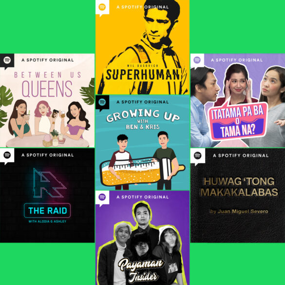 Spotify expands its Pinoy Podcast offering by introducing a star-studded line up of Original podcasts