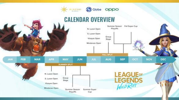 Mineski PH and Globe team up with Riot Games SEA and OPPO to bring exciting waves of Esports tournaments in 2021