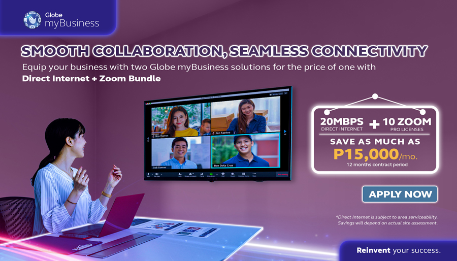 Equip Your Business with Smooth Collaboration and Seamless Connectivity with Globe myBusiness and Zoom