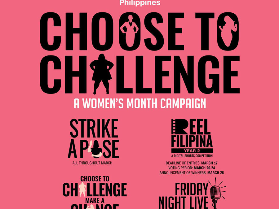 CNN Philippines celebrates Women’s Month, encourages everyone to #ChoosetoChallenge