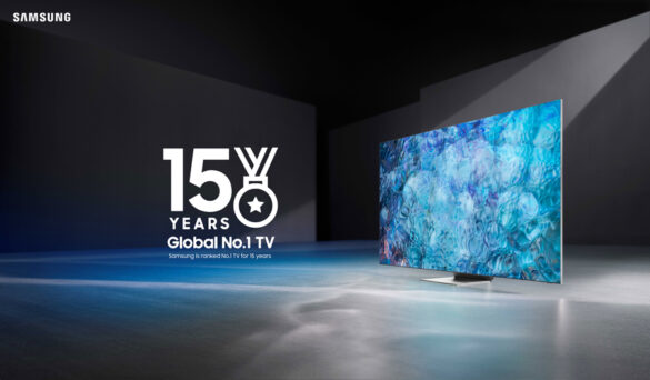 Samsung Named No.1 Global TV Manufacturer for 15 Consecutive Years