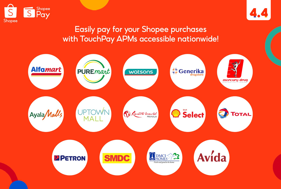 Top Up Your ShopeePay Wallet Anytime at Over 600 TouchPay Locations Near You