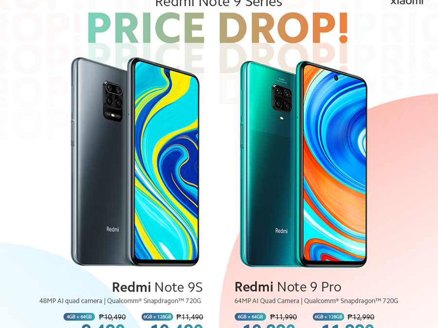 Xiaomi offers amazing price drops for the Redmi Note 9 series