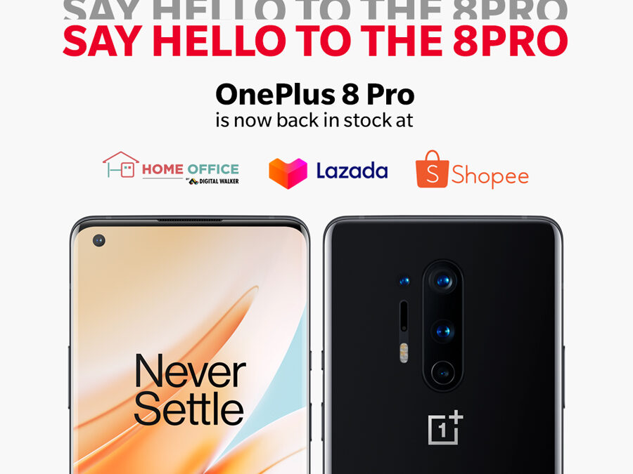 BACK AT ITS LOWEST PRICE YET! The OnePlus 8Pro is back by popular demand at only P35,990