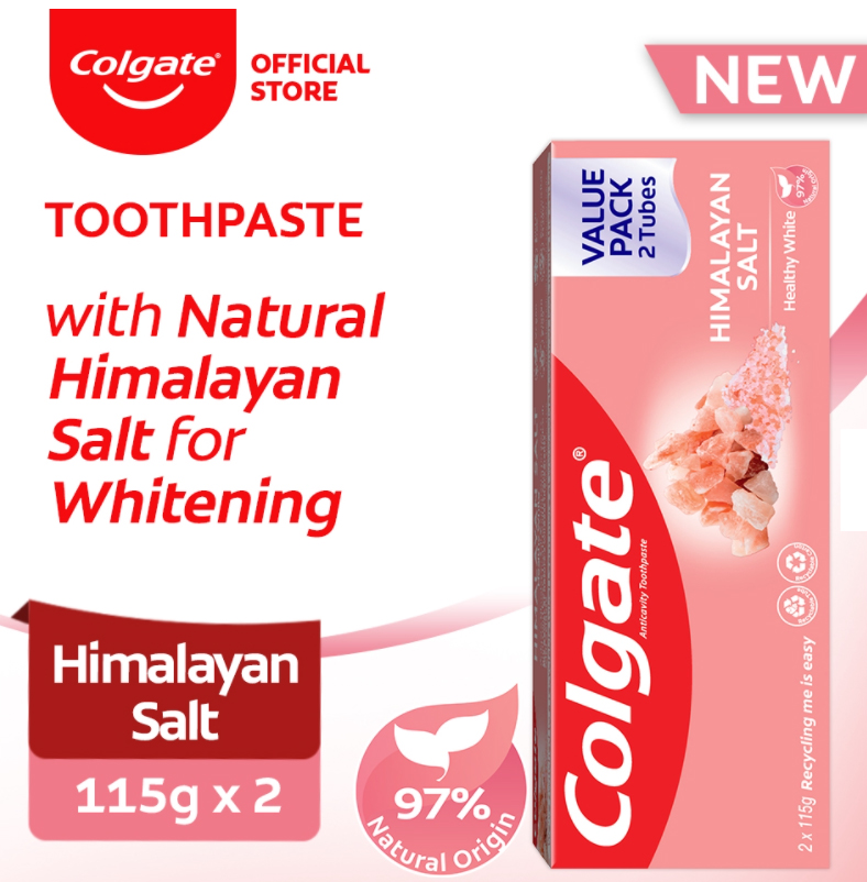 Colgate Naturals Himalayan Salt Whitening Toothpaste