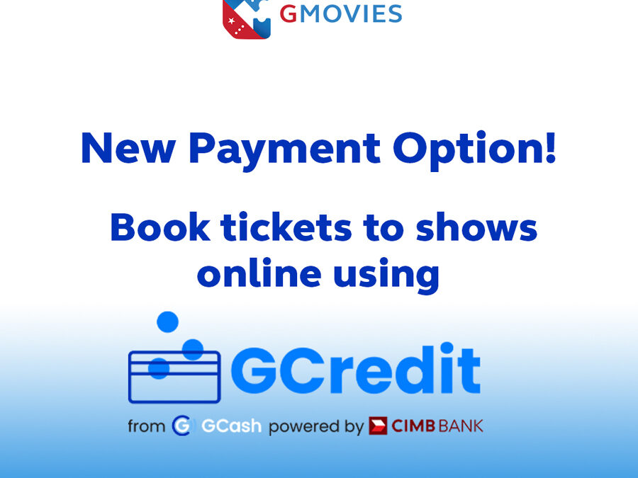 Use GCredit to buy GMovies tickets online: Enjoy your fave shows now and pay later