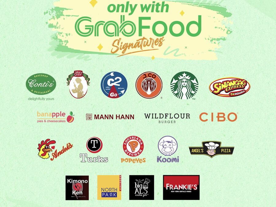 Amazing Value, Exciting Selection only with GrabFood Signatures