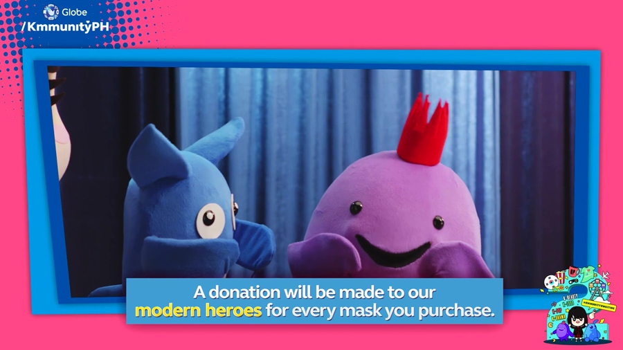 Globe K'mmunity and The Ripple Society to donate Tinytan Breathable Masks to say “kamsahamnida” to modern-day heroes
