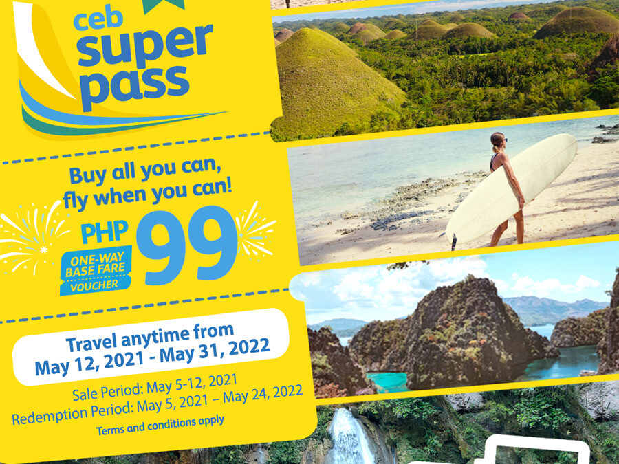 Buy all you can, fly when you can with the CEB Super Pass